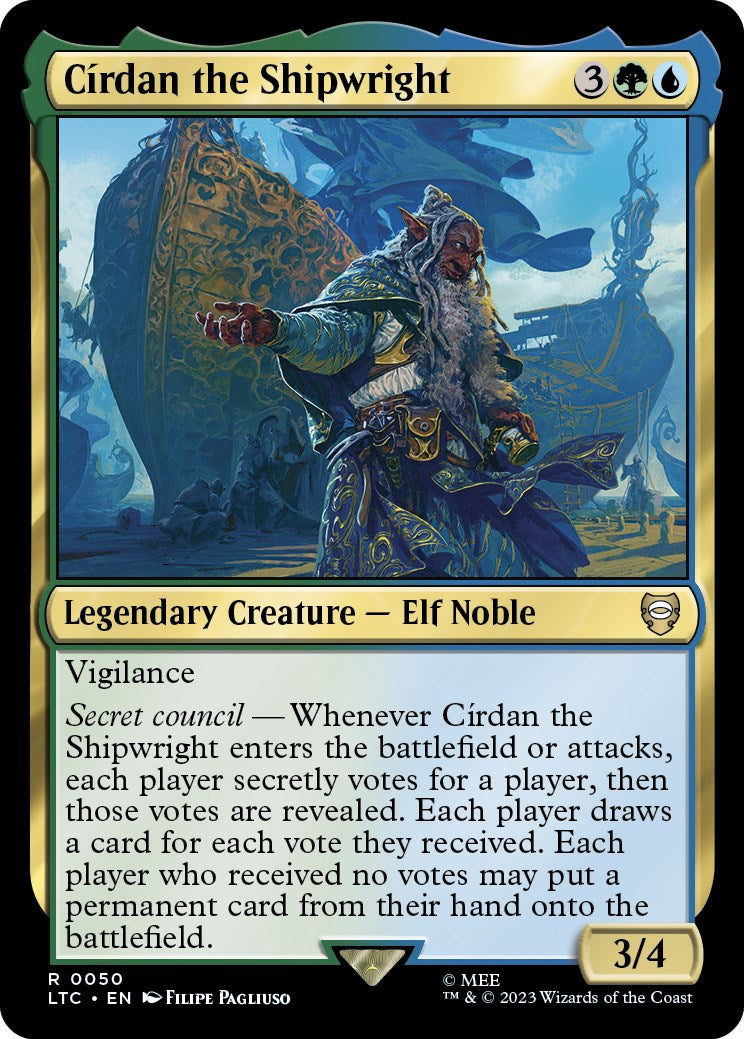 Cirdan the Shipwright [The Lord of the Rings: Tales of Middle-Earth Commander] | Boutique FDB TCG