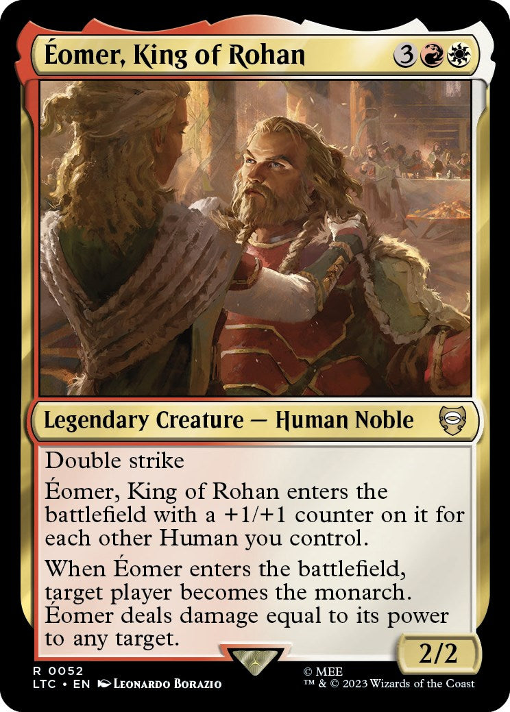 Eomer, King of Rohan [The Lord of the Rings: Tales of Middle-Earth Commander] | Boutique FDB TCG