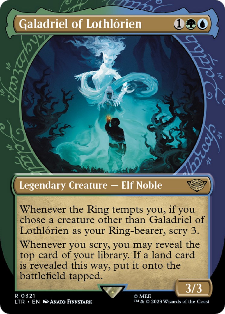 Galadriel of Lothlorien (Showcase Ring Frame) [The Lord of the Rings: Tales of Middle-Earth] | Boutique FDB TCG