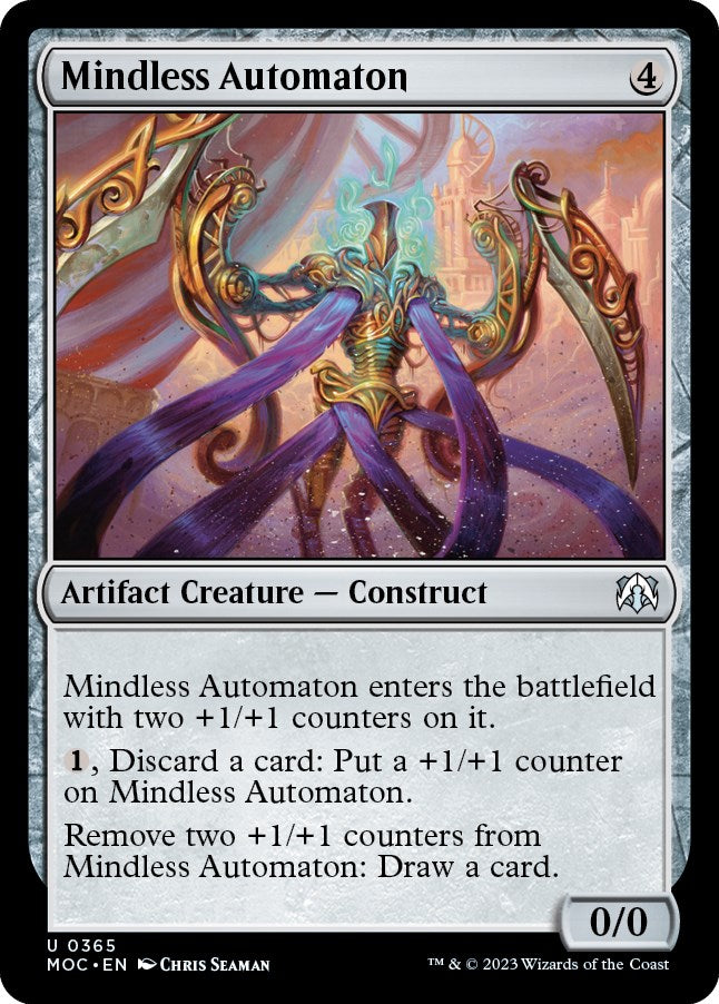 Mindless Automaton [March of the Machine Commander] | Boutique FDB TCG