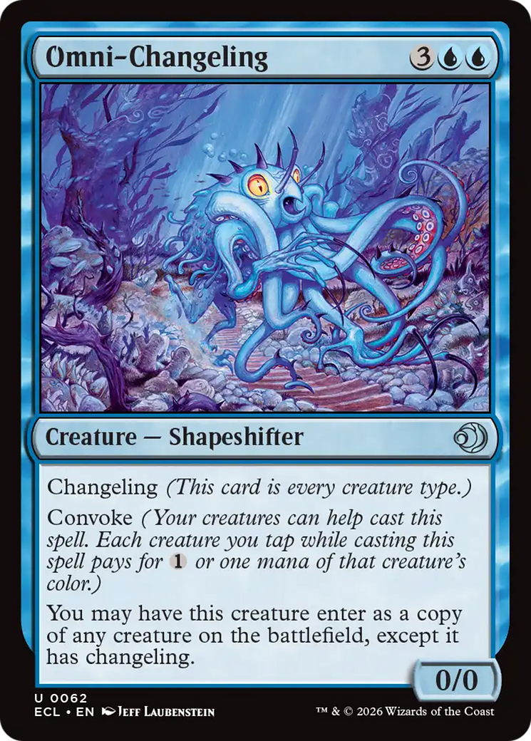 Omni-Changeling [Lorwyn Eclipsed] | Boutique FDB TCG