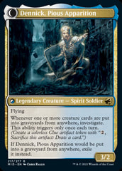 Dennick, Pious Apprentice // Dennick, Pious Apparition [Innistrad: Midnight Hunt] | Boutique FDB TCG