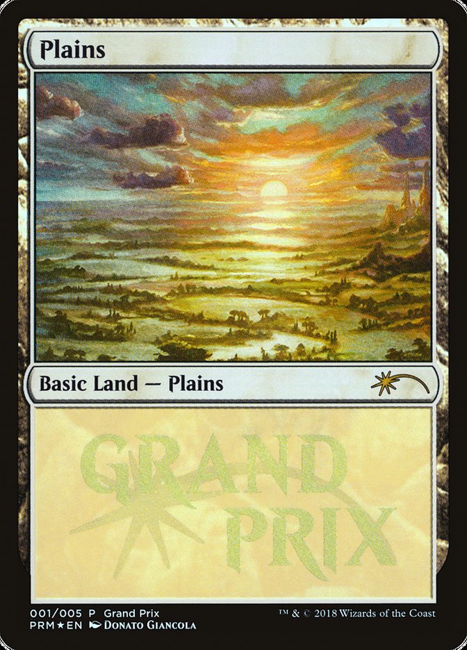 Plains (2018) [Grand Prix Promos] | Boutique FDB TCG