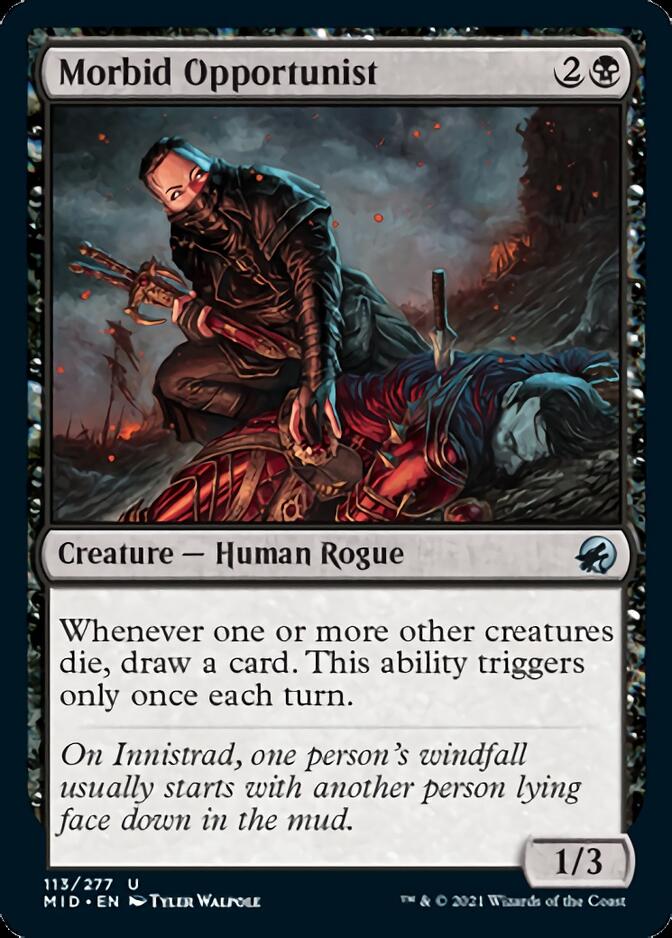 Morbid Opportunist [Innistrad: Midnight Hunt] | Boutique FDB TCG