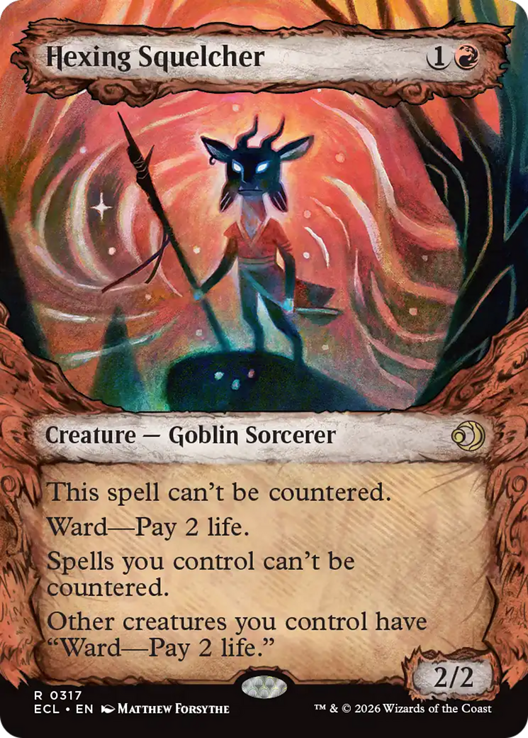 Hexing Squelcher (Showcase) [Lorwyn Eclipsed] | Boutique FDB TCG