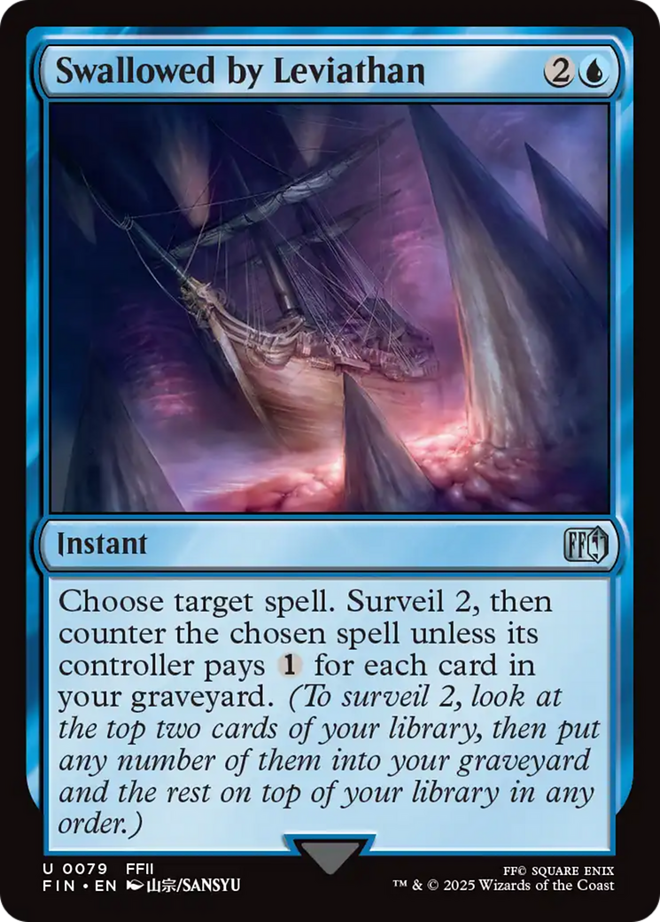 Swallowed by Leviathan [FINAL FANTASY] | Boutique FDB TCG