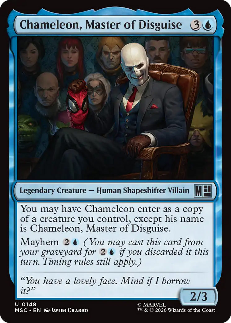 Chameleon, Master of Disguise [Marvel Super Heroes Commander] | Boutique FDB TCG