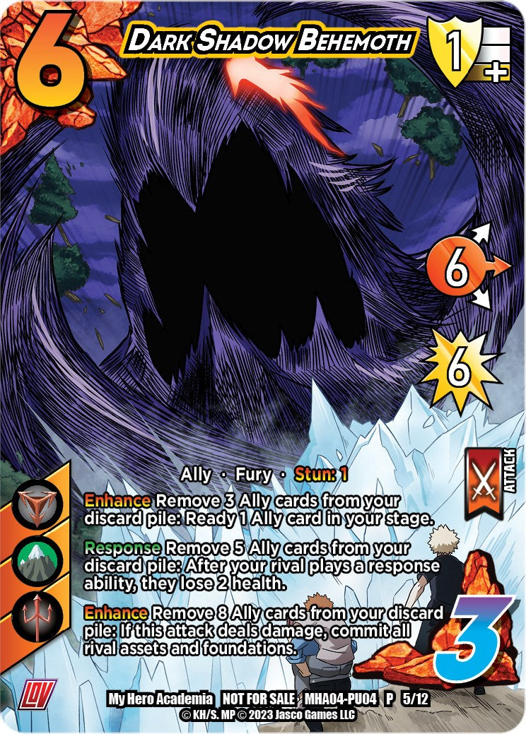 Dark Shadow Behemoth [League of Villains Unlimited] | Boutique FDB TCG