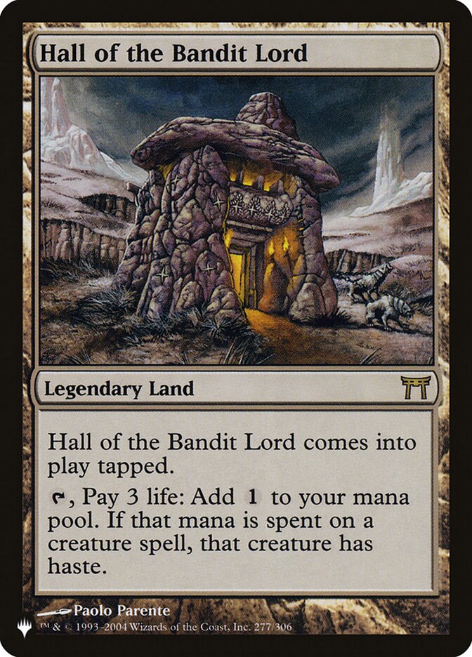 Hall of the Bandit Lord [The List] | Boutique FDB TCG