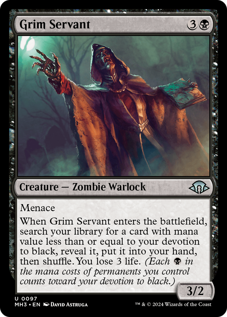 Grim Servant [Modern Horizons 3] | Boutique FDB TCG