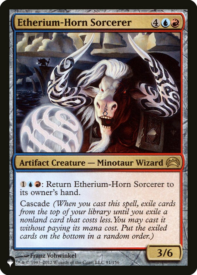 Etherium-Horn Sorcerer [The List] | Boutique FDB TCG