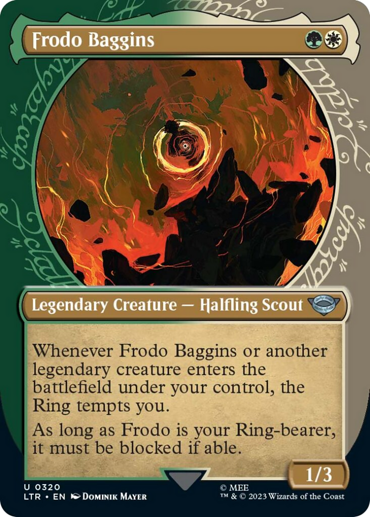 Frodo Baggins (Showcase Ring Frame) [The Lord of the Rings: Tales of Middle-Earth] | Boutique FDB TCG