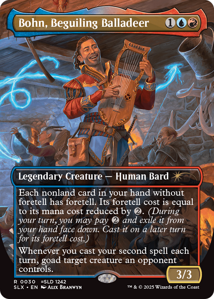 Bohn, Beguiling Balladeer [Secret Lair: Universes Within] | Boutique FDB TCG