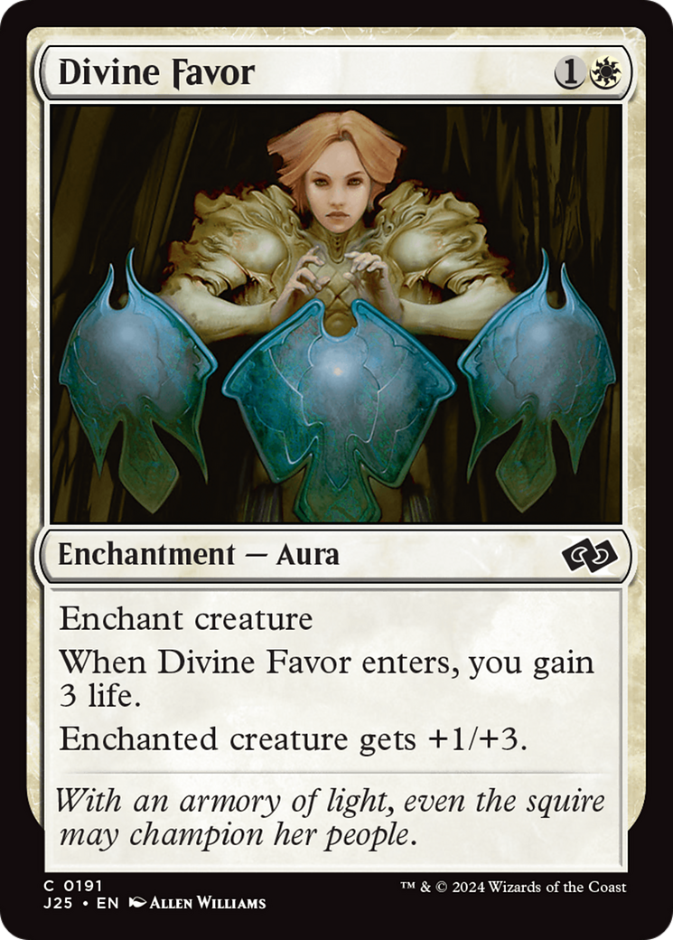 Divine Favor [Foundations Jumpstart] | Boutique FDB TCG