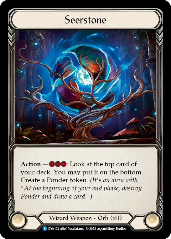 Seerstone [DYN193] (Dynasty)  Cold Foil | Boutique FDB TCG