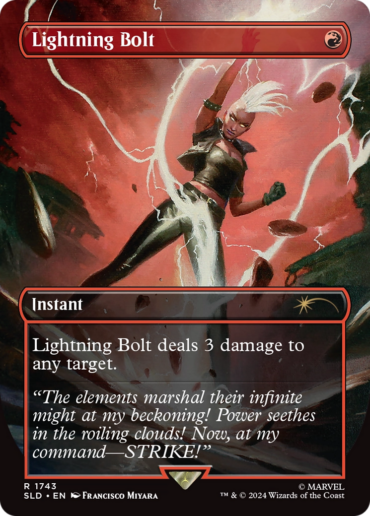 Lightning Bolt (1743) [Secret Lair Drop Series] | Boutique FDB TCG