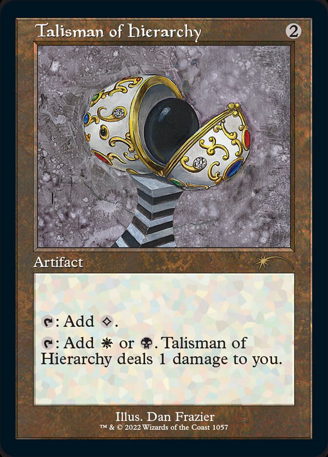 Talisman of Hierarchy (Foil Etched) [Secret Lair Drop Series] | Boutique FDB TCG