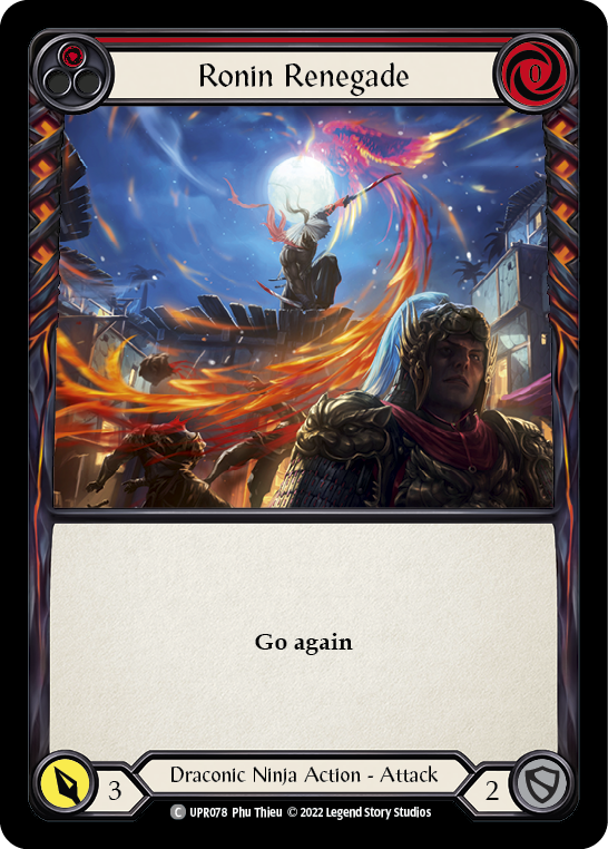 Ronin Renegade (Red) [UPR078] (Uprising) | Boutique FDB TCG