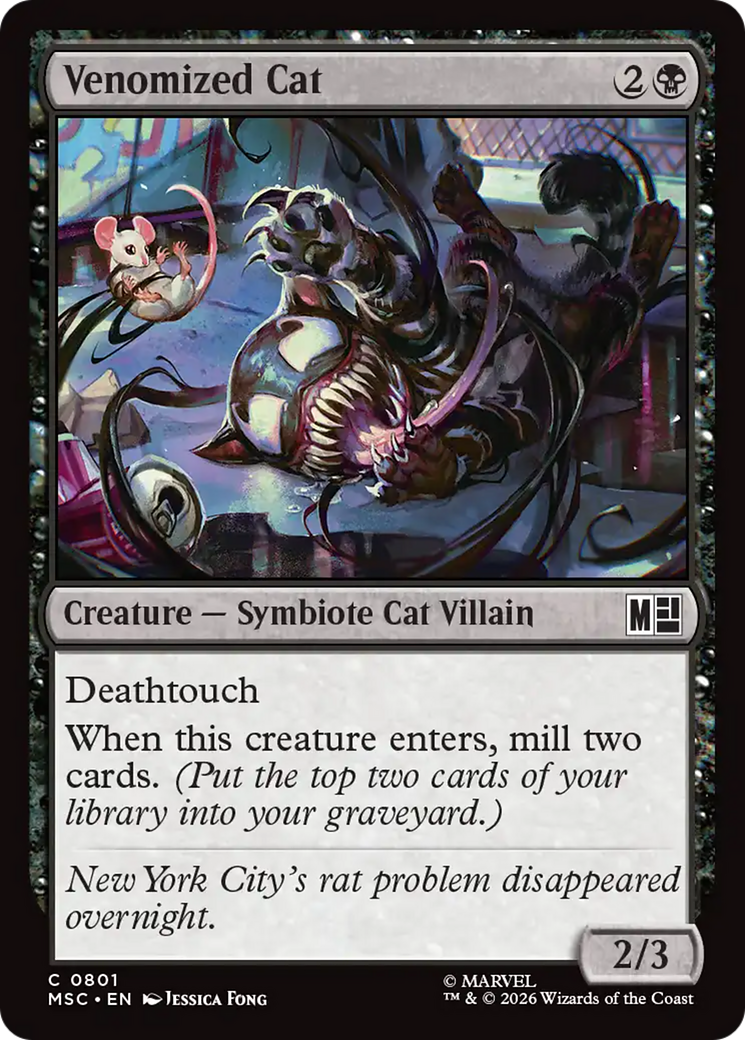 Venomized Cat [Marvel Super Heroes Commander] | Boutique FDB TCG