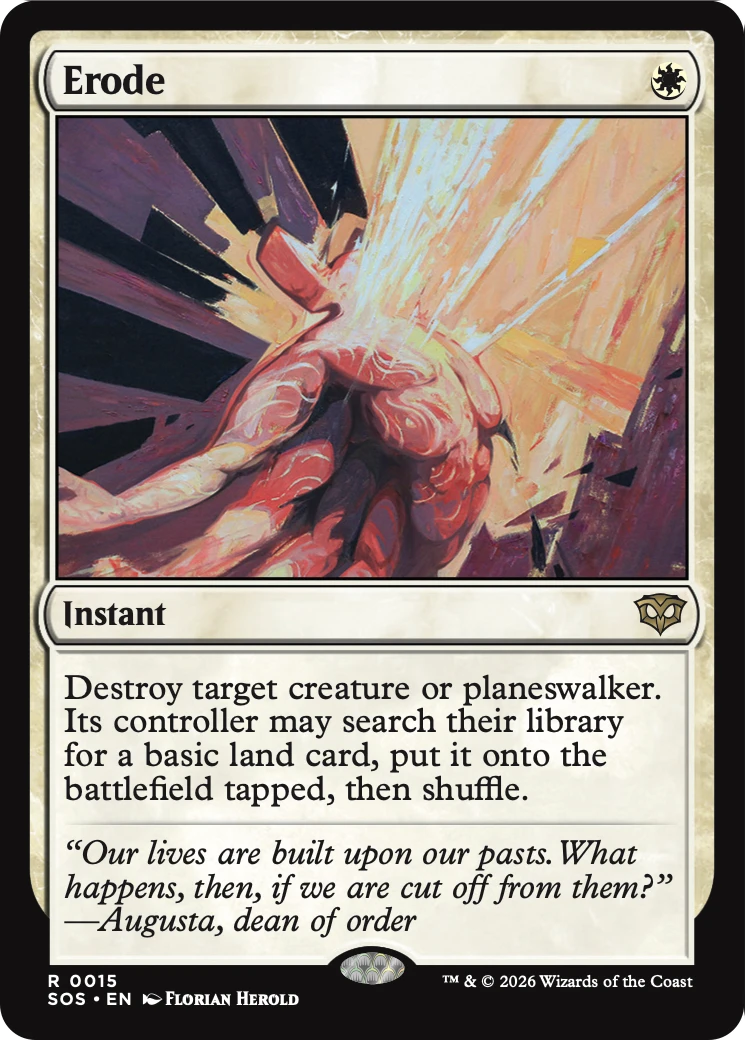 Erode [Secrets of Strixhaven] | Boutique FDB TCG