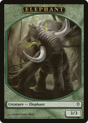Angel // Elephant Double-Sided Token [Marvel Super Heroes Commander Tokens] | Boutique FDB TCG