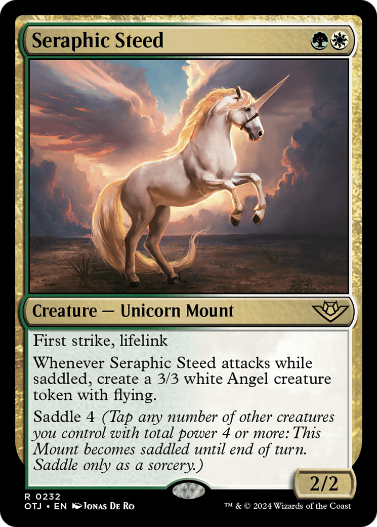 Seraphic Steed [Outlaws of Thunder Junction] | Boutique FDB TCG