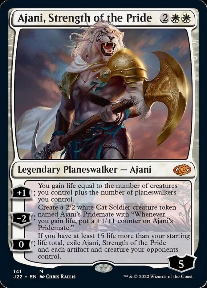 Ajani, Strength of the Pride [Jumpstart 2022] | Boutique FDB TCG