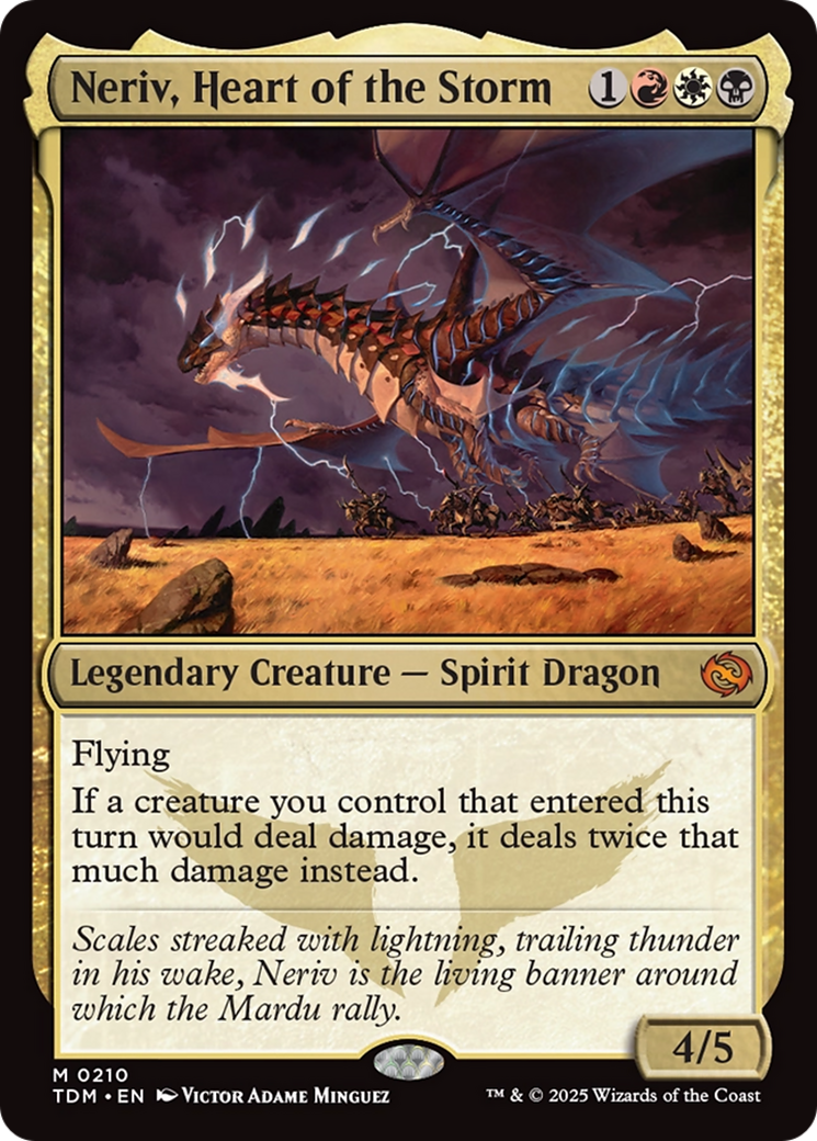 Neriv, Heart of the Storm [Tarkir: Dragonstorm] | Boutique FDB TCG