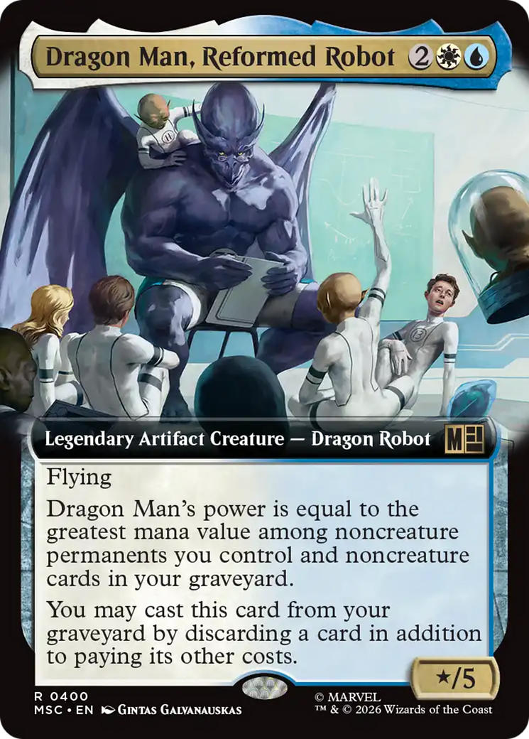 Dragon Man, Reformed Robot (Extended Art) [Marvel Super Heroes Commander] | Boutique FDB TCG