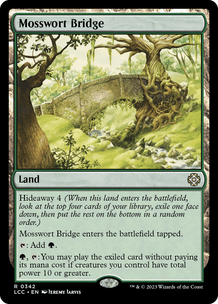 Mosswort Bridge [The Lost Caverns of Ixalan Commander] | Boutique FDB TCG