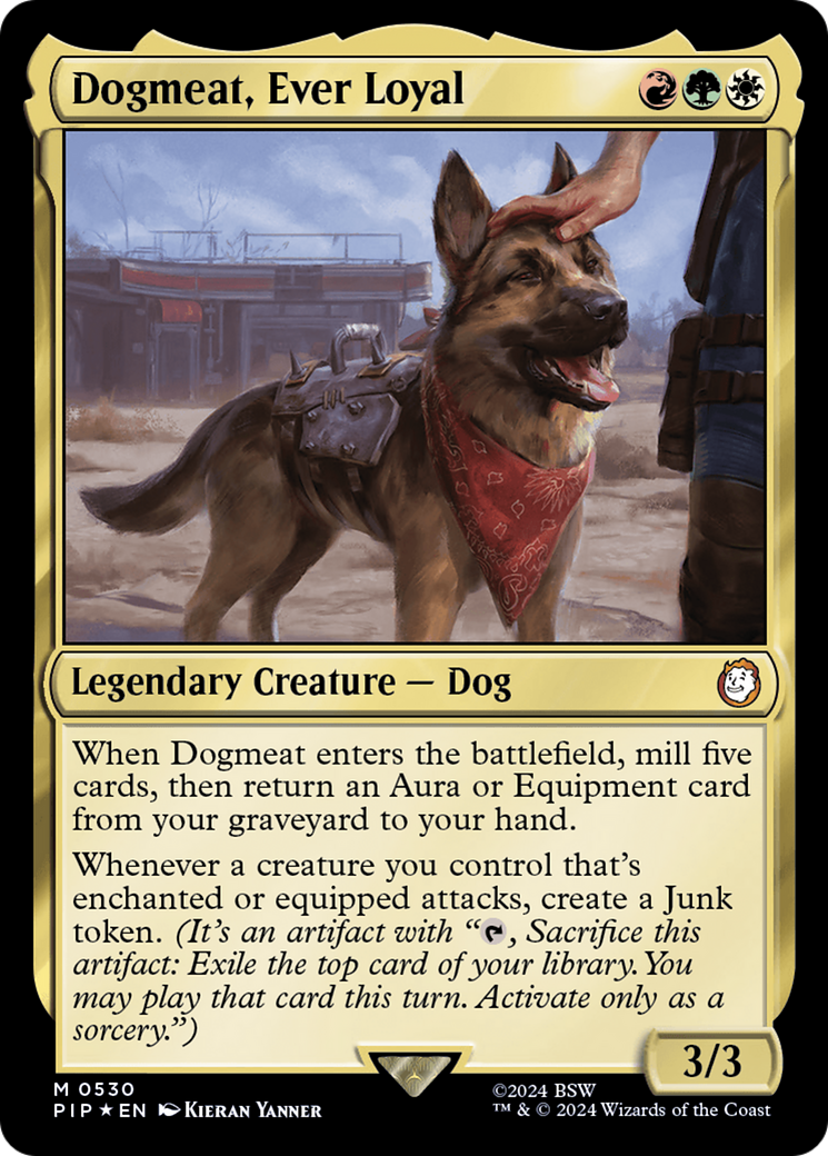 Dogmeat, Ever Loyal (Surge Foil) [Fallout] | Boutique FDB TCG