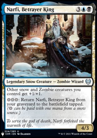 Narfi, Betrayer King [The List] | Boutique FDB TCG