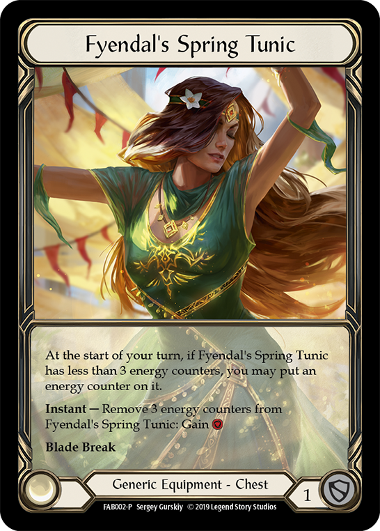 Fyendal's Spring Tunic [FAB002] (Promo)  Rainbow Foil | Boutique FDB TCG