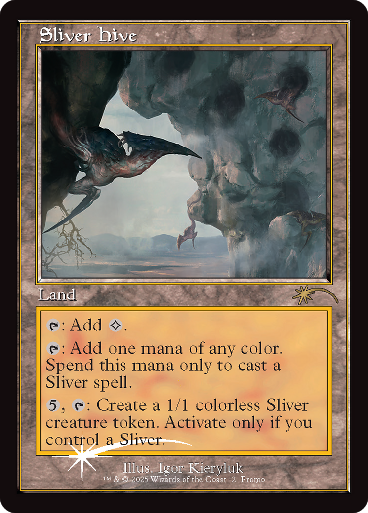 Sliver Hive (Retro Frame) [Secret Lair Drop Series] | Boutique FDB TCG