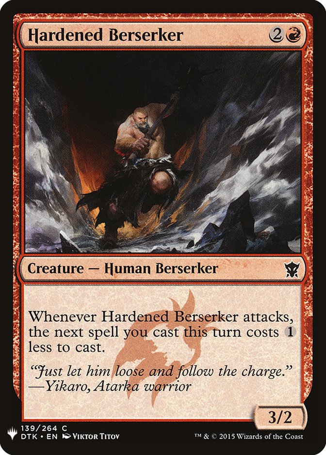 Hardened Berserker [Mystery Booster] | Boutique FDB TCG
