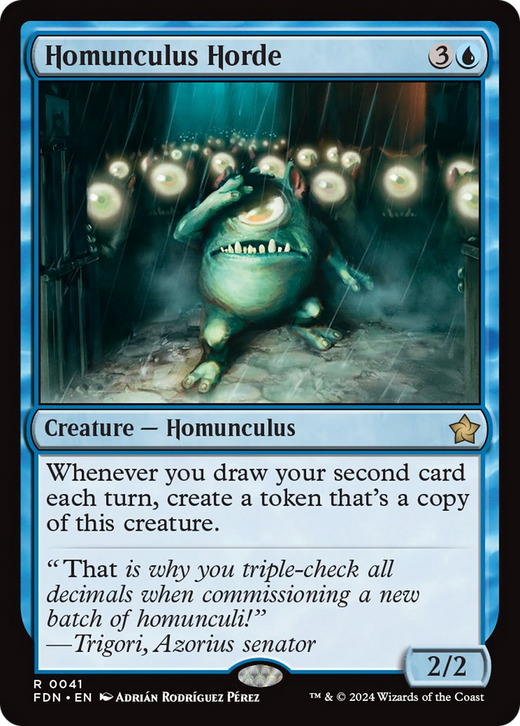 Homunculus Horde [Foundations] | Boutique FDB TCG