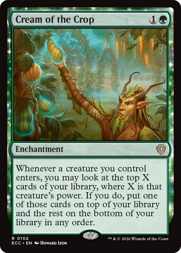 Cream of the Crop [Lorwyn Eclipsed Commander] | Boutique FDB TCG