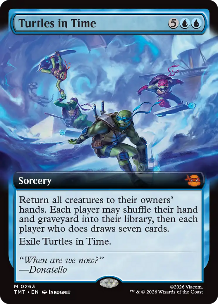 Turtles in Time (Extended Art) [Teenage Mutant Ninja Turtles] | Boutique FDB TCG