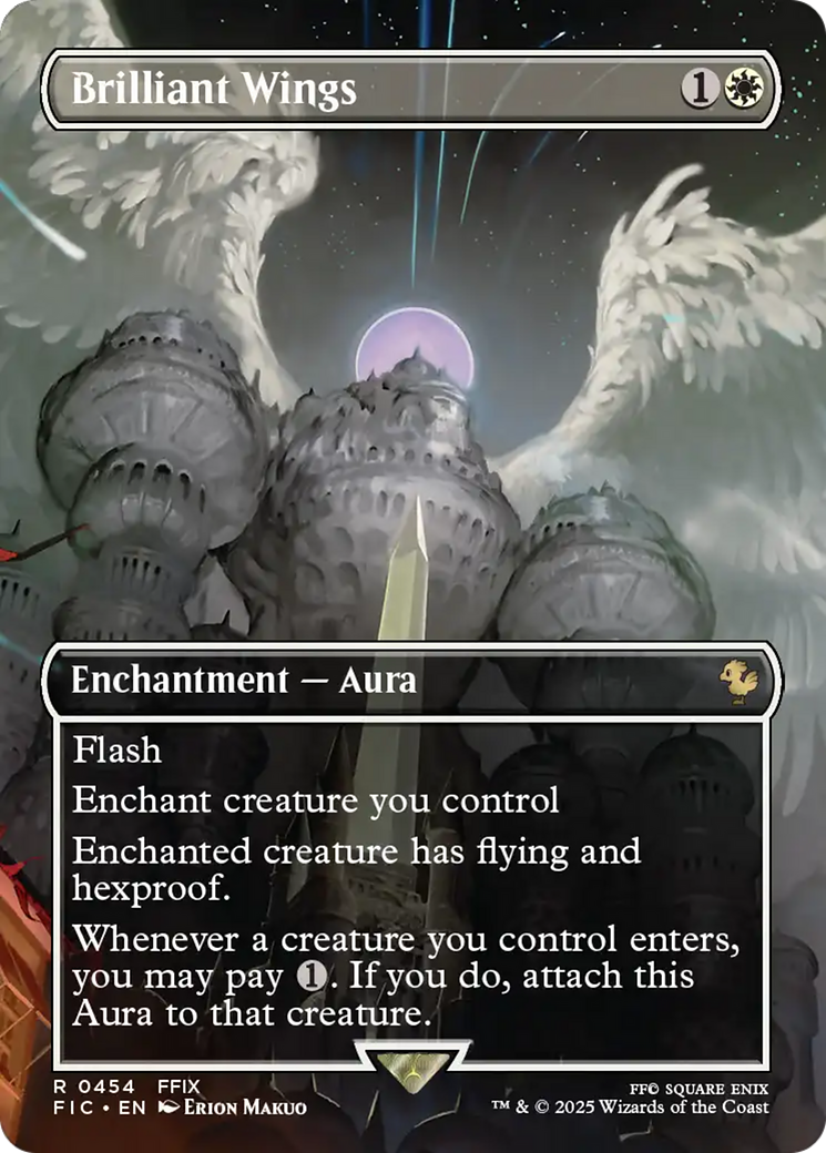 Brilliant Wings (Borderless) [FINAL FANTASY Commander] | Boutique FDB TCG