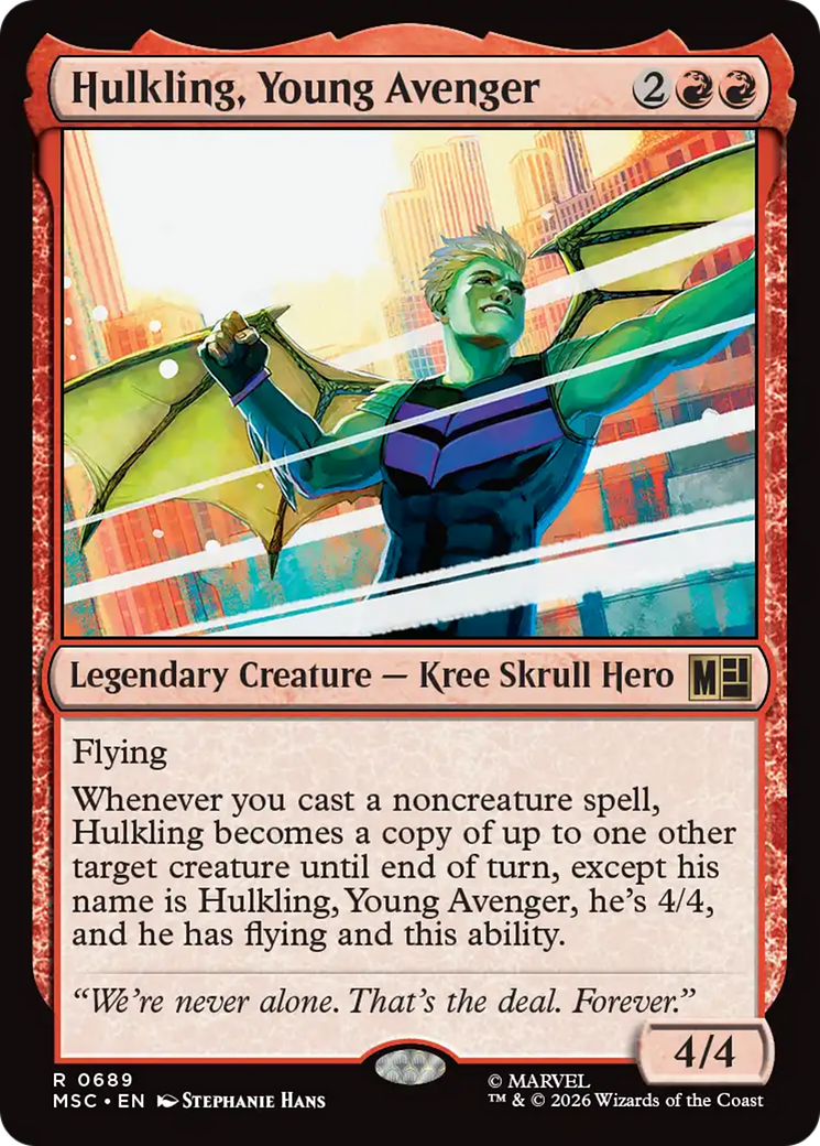 Hulkling, Young Avenger [Marvel Super Heroes Commander] | Boutique FDB TCG