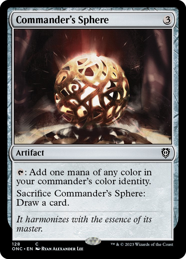 Commander's Sphere [Phyrexia: All Will Be One Commander] | Boutique FDB TCG