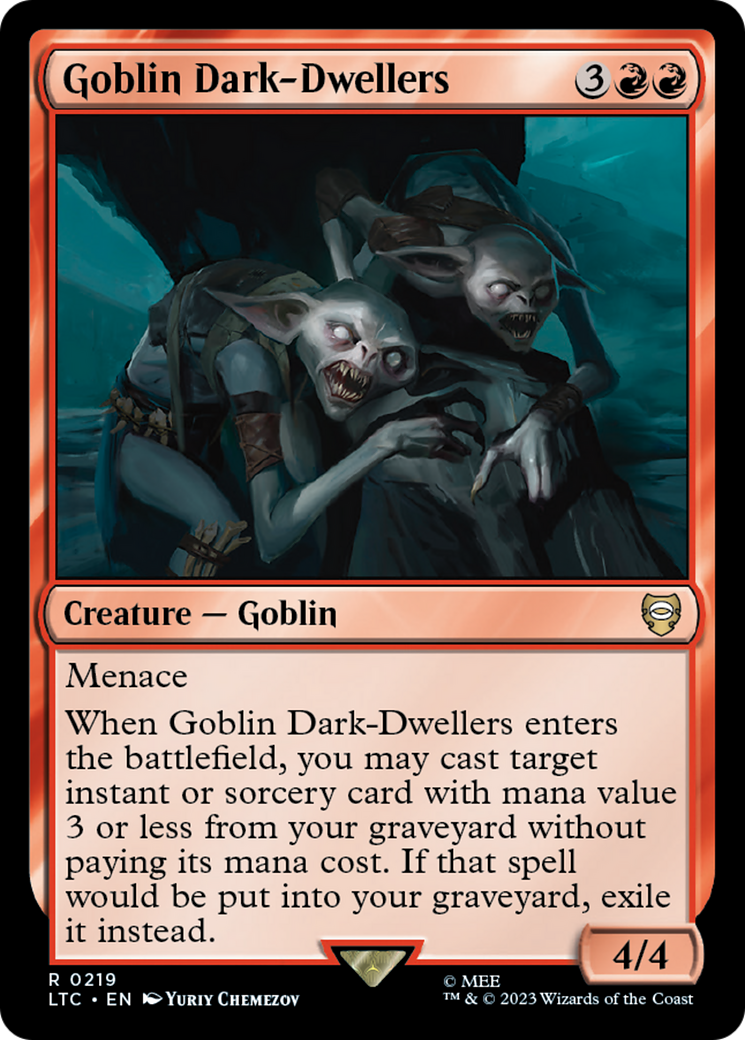 Goblin Dark-Dwellers [The Lord of the Rings: Tales of Middle-Earth Commander] | Boutique FDB TCG