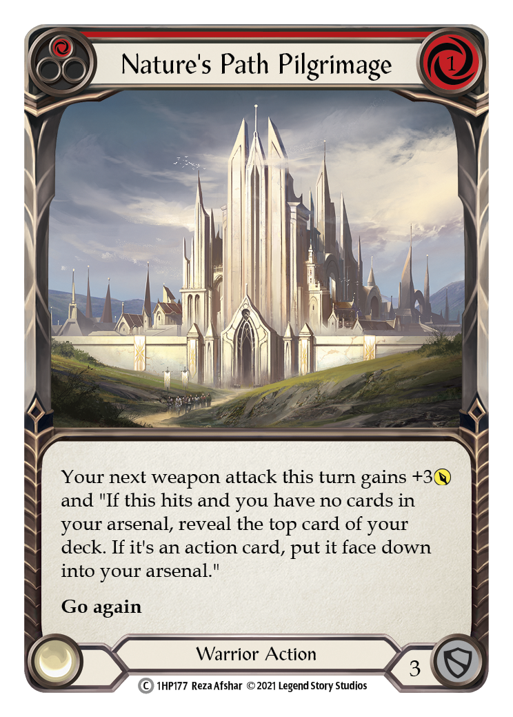 Nature's Path Pilgrimage (Red) [1HP177] (History Pack 1) | Boutique FDB TCG