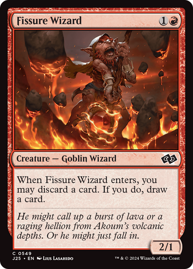 Fissure Wizard [Foundations Jumpstart] | Boutique FDB TCG