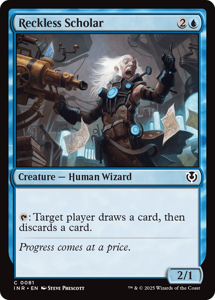 Reckless Scholar [Innistrad Remastered] | Boutique FDB TCG