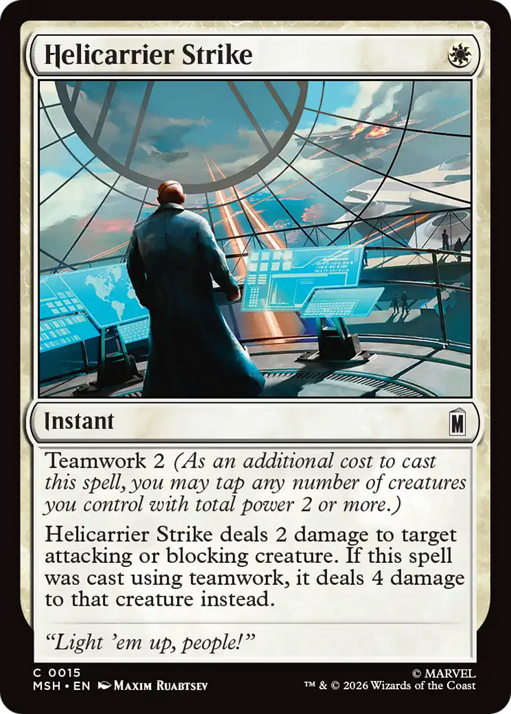 Helicarrier Strike [Marvel Super Heroes] | Boutique FDB TCG