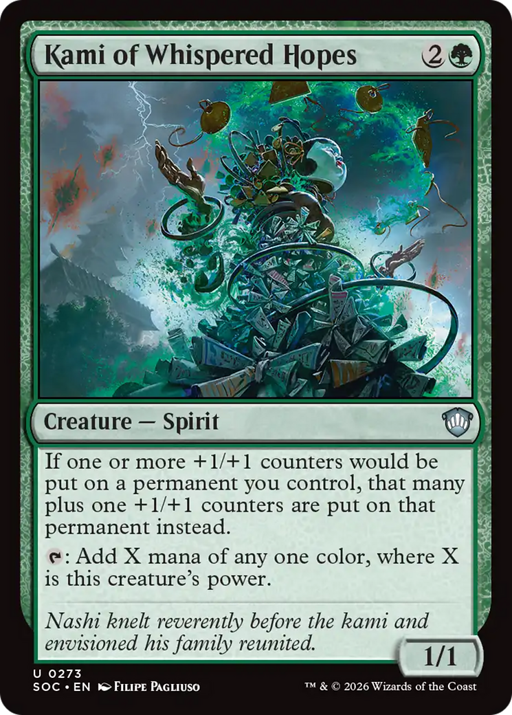 Kami of Whispered Hopes [Secrets of Strixhaven Commander] | Boutique FDB TCG