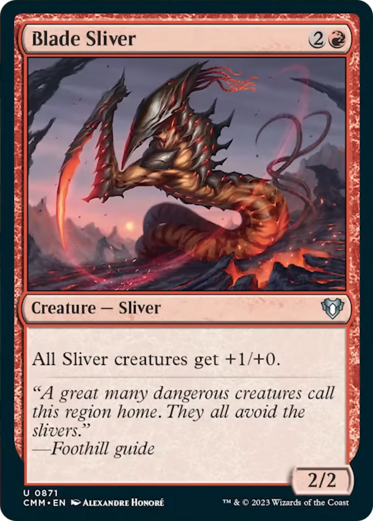 Blade Sliver [Commander Masters] | Boutique FDB TCG