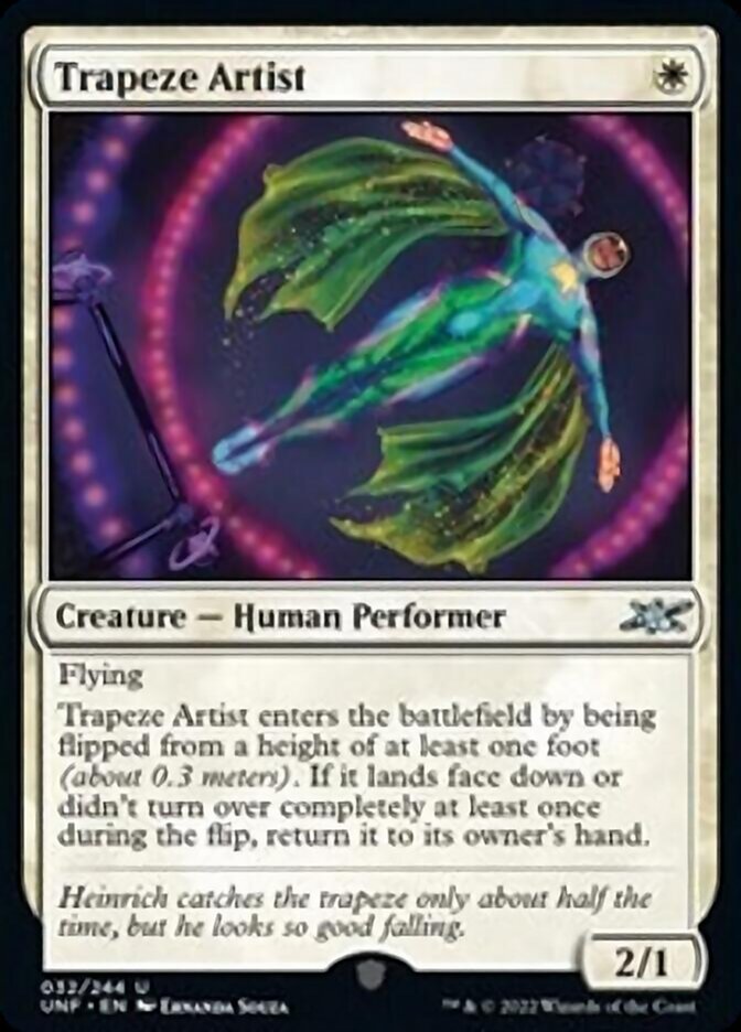 Trapeze Artist [Unfinity] | Boutique FDB TCG