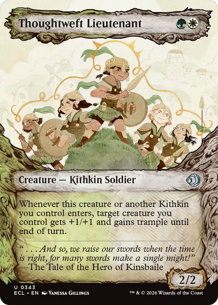 Thoughtweft Lieutenant (Showcase) [Lorwyn Eclipsed] | Boutique FDB TCG